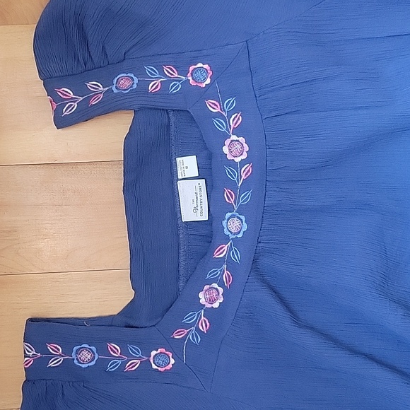 Vermont country store blue nightgown size M - Picture 2 of 6